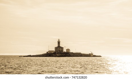 Old Lighthouse In Rovinj - Croatia