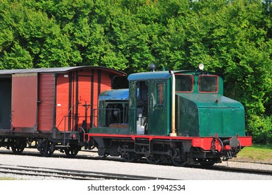 Narrowgauge Steam Locomotive Number 5 Minkio Stock Photo (Edit Now ...