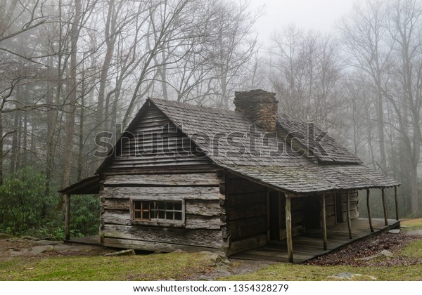 Old Log Cabin Woods Stock Photo Edit Now 1354328279