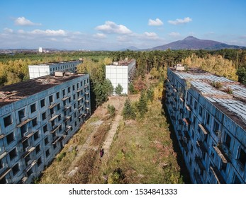 Old, Long Abandoned Soviet Army Town, Czech Republic