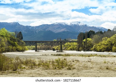 Old Lower Shotover Bridge Queenstown, South Island New Zealand