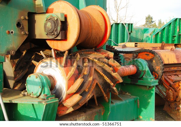 Old Lumber Sawmill Processing Equipment Local Stock Photo 51366751 ...