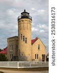 Old Mackinac Point Light (1892), Mackinaw City, Michigan, USA