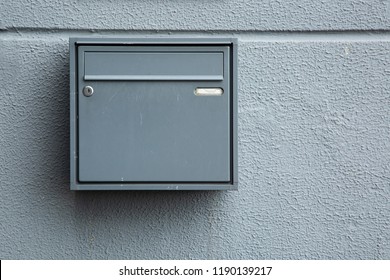 Old Mailbox on The Cement Wall