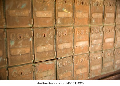 Old Mailboxes/ Safe Deposit Box, Shoot In Australia In 2018