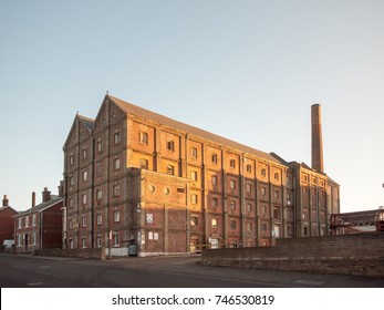 Old Malt Factory Building In Mistley Essex Outside; Essex; England; Uk