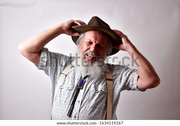 Old Man Showing Exasperation Frustration Frustrated Stock Photo Edit Now