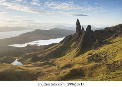 Old Man Of Storr On Isle Of Skye, Scotland