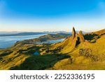Old Man of Storr rock formation on Isle of Skye, Scotland