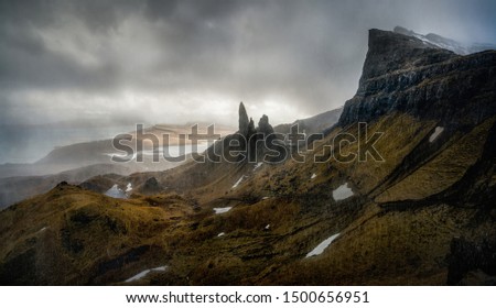 Similar – Old Man of Storr in Schottland