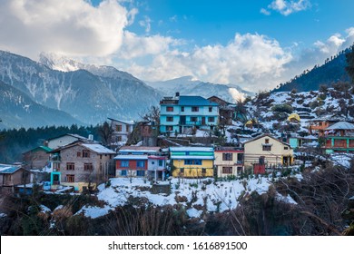 Old Manali after snow, beautiful little town in Himalayas in Himachal India - Shutterstock ID 1616891500