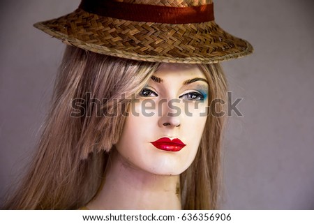 Similar – Woman with hats Lifestyle