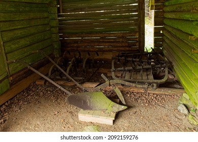 Old Manual Traditional Plough, Finland