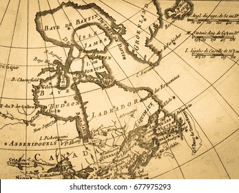 Old Map Canada · Hudson Bay