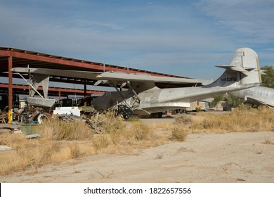 Old Maritime Patrol Aircraft In Buckeye (Arizona)