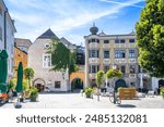 Old market of Linz, Austria 