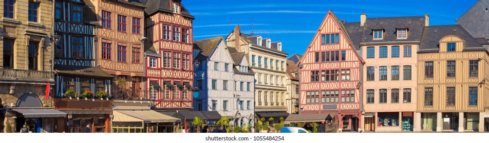 Old Market Square, Rouen, France 