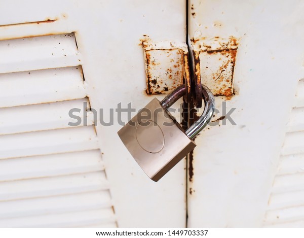 Old Master Key Lock Door White Stock Photo Edit Now 1449703337