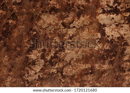 old matel rust texture for background, brown rustic matel sheet