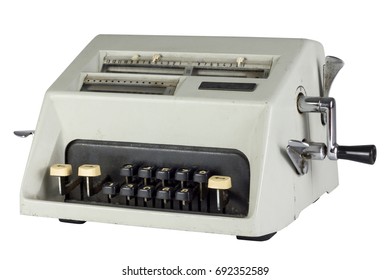 Old Mechanical Calculator