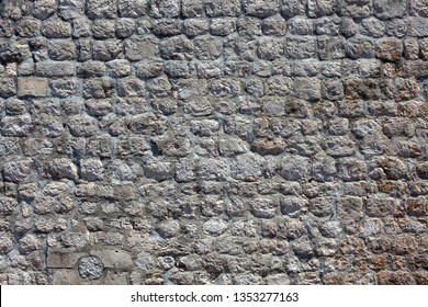 Old Medieval Stone Fort Wall Texture