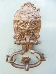 An Old Metal Door Handle, Paris