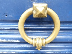 Old Metal Door Handle, Paris
