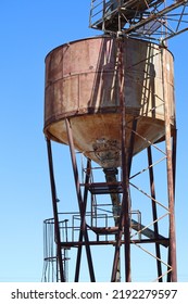 Old Metal Grain Train Loader