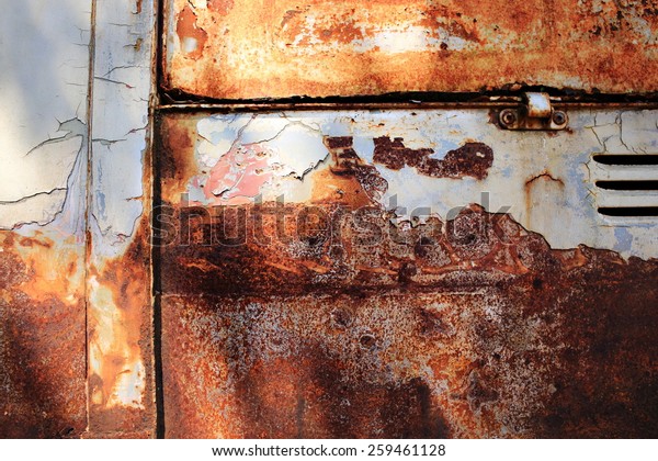 Old metal\
iron rust background and texture,old\
car