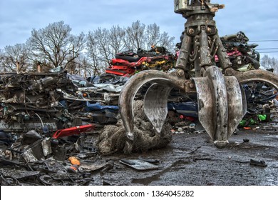 Old Metal On Scrapyard