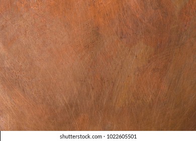 Old metal texture - copper close-up. Background