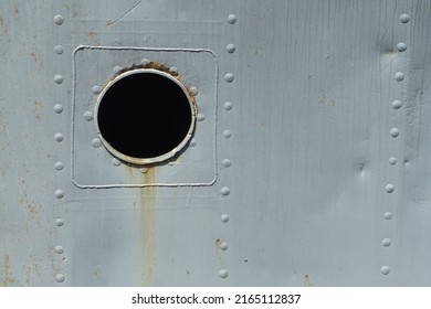 Old Metal Warship Showing Details Metal Stock Photo 2165112837 ...