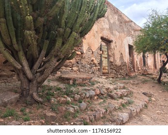 Old Mexican House In Abandoned Town 