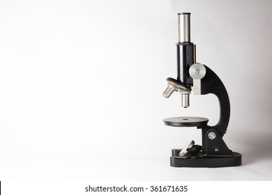 Old microscope