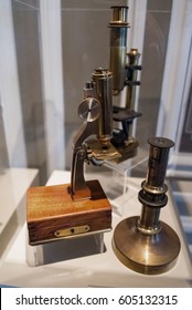 Old microscopes
