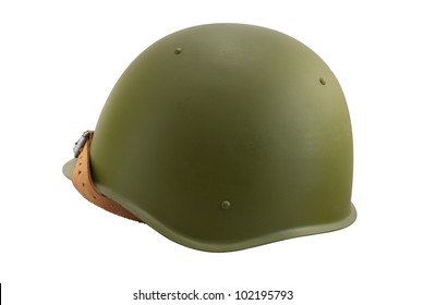 Old Military Helmet Isolated On White Stock Photo 102195793 Shutterstock   Old Military Helmet Isolated On 260nw 102195793 