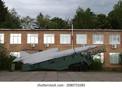 Old Military Truck At The Parking