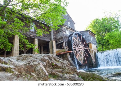 231 The old mill pigeon forge Stock Photos, Images & Photography ...