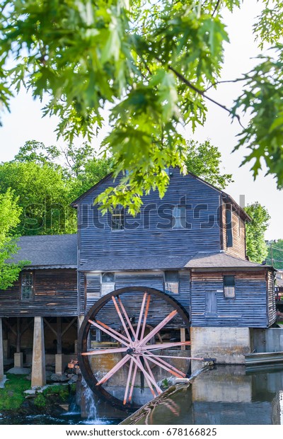 Old Mill Pigeon Forge Smoky Mountains Stock Image Download Now