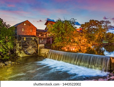 Old Mill In Pigeon Forge Tennessee TN.