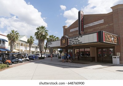 The Old Mill Playhouse In Sumpter Landing A Residential Location In The Villages Florida USA.