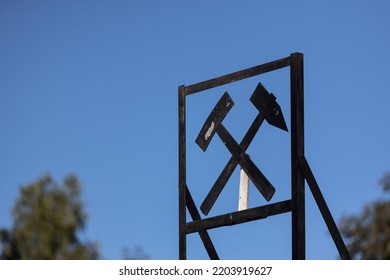 An Old Mining Symbol In Germany