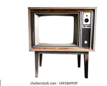 Old Model Tvs Wooden Cabinets On Stock Photo 1491869939 | Shutterstock