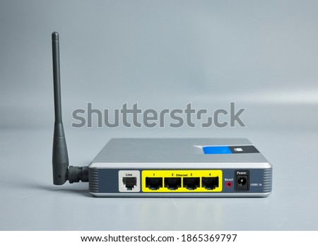 Old modem for Internet connection