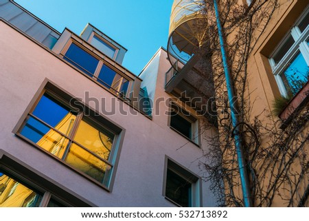 Similar – façade Architecture Berlin