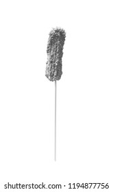 Old Mop Isolated On White Background, This Has Clipping Path.