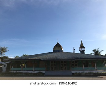 Old Mosque Or Surau In Membakut 