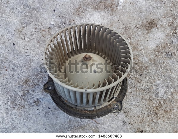 Old\
motor, fan for the stove and interior\
ventilation.