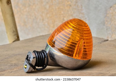 Old Motorcycle Turn Signal Light