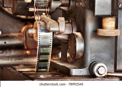 old movie cinema film projector of 8mm. and 16 mm. Vintage retro technology concept. old analog projectors are still used at some places. common type of projector used today is called video projector. - Powered by Shutterstock